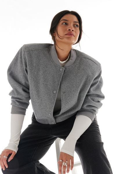 Felted Bomber Jacket | H&M (US, CA, MX)