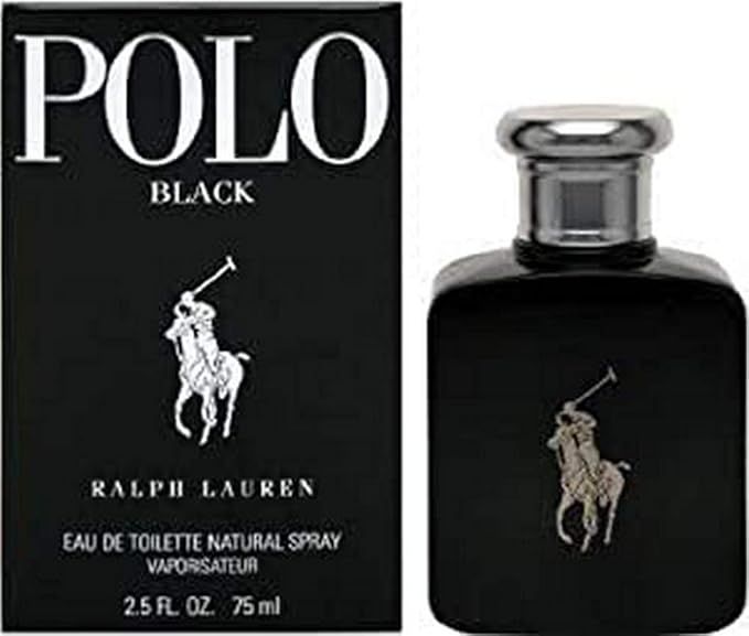 Ralph Lauren Polo Black for Men 2.5 oz Eau de Toilette Spray | Amazon (US)