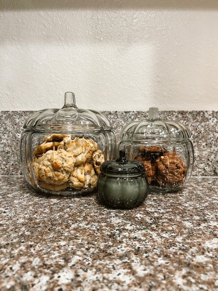 cute glass pumpkin jars | glass pumpkin candle | fall decor | cookie jars | kitchen decorations | target finds | amazon finds

#LTKhome #LTKSeasonal #LTKunder50