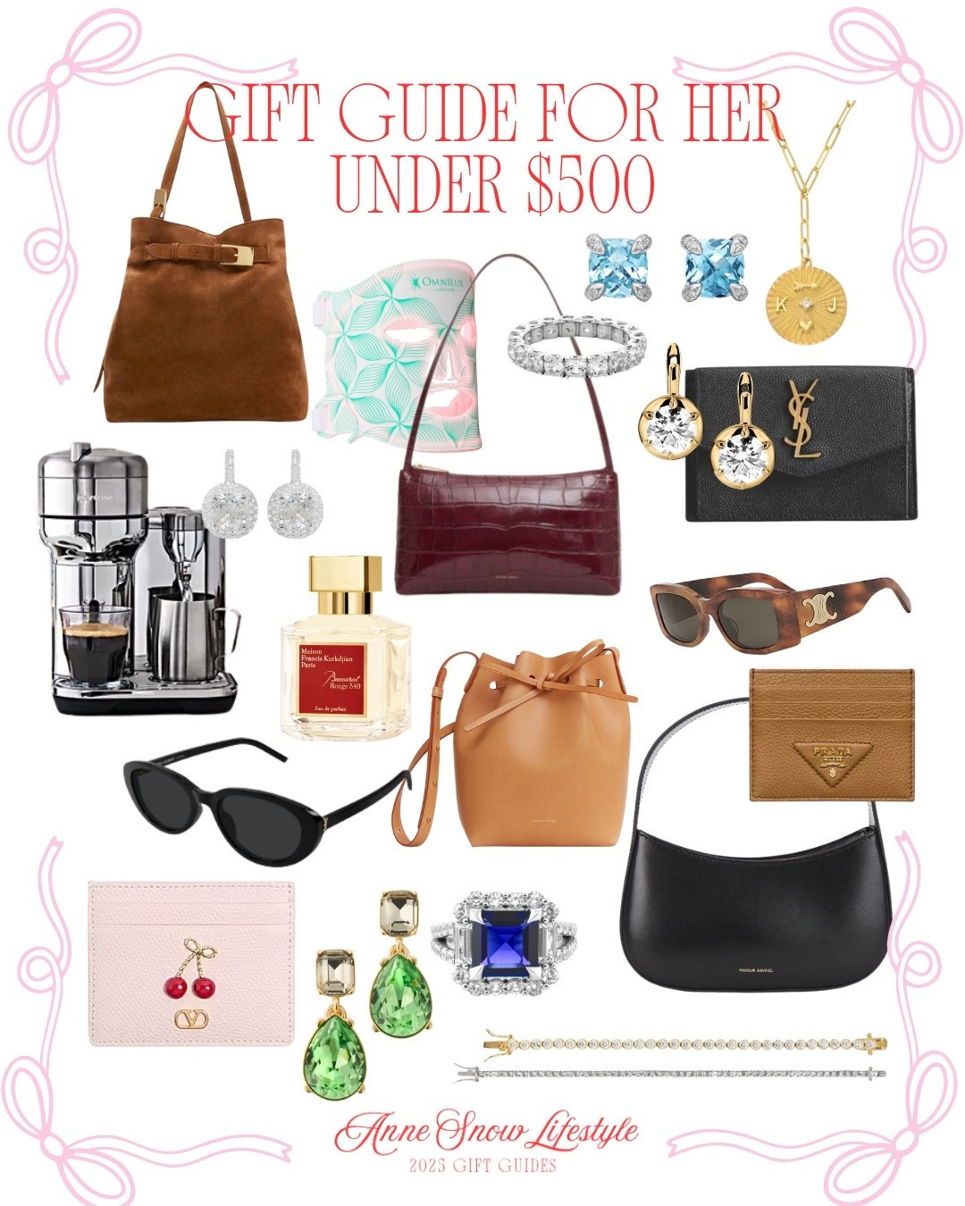 Gift Guide for her under $500!!!!! 