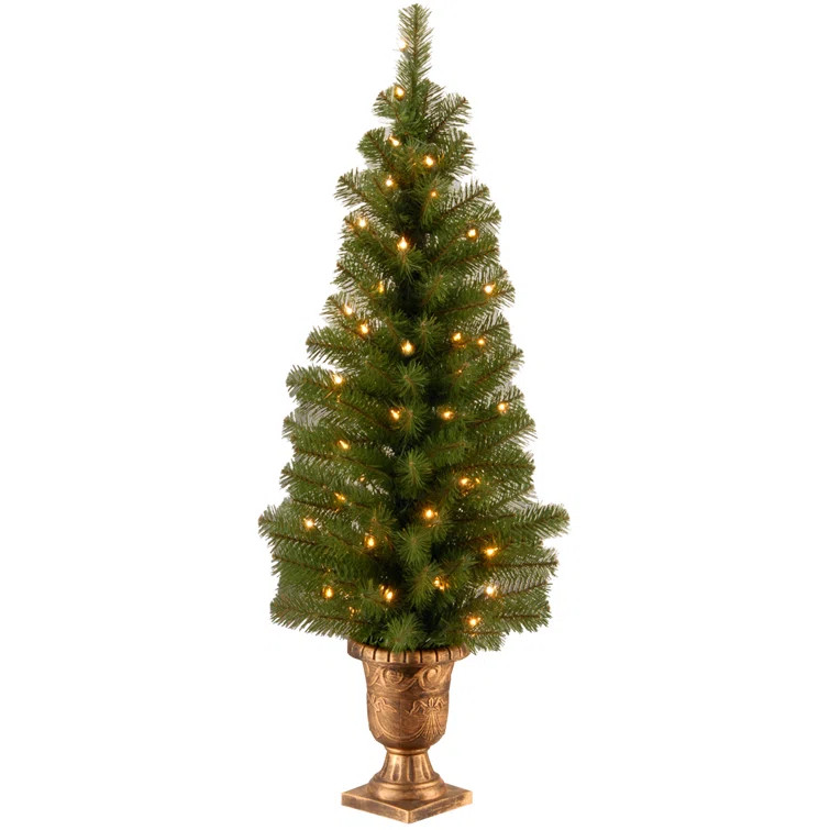 48'' Lighted Artificial Spruce Christmas Tree | Wayfair North America