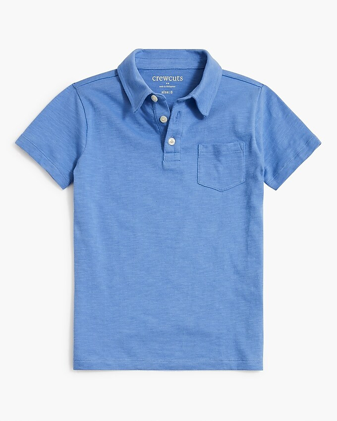 Kids' cotton slub polo shirt | J.Crew Factory