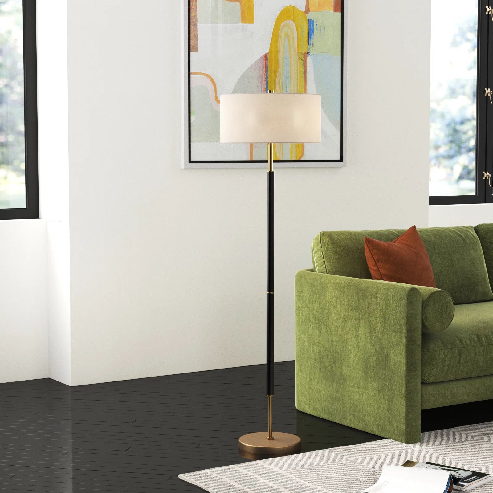 Vidalia 62" Floor Lamp | Wayfair North America