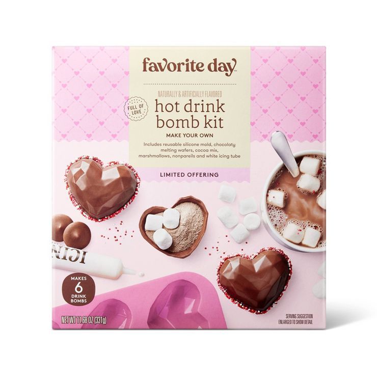 Valentine's Cocoa Drink Mix with Tray - 11.68oz - Favorite Day™ | Target
