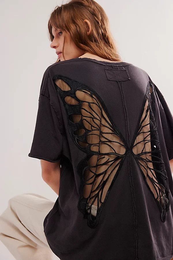 Tricia Fix Butterfly Tee | Free People (Global - UK&FR Excluded)
