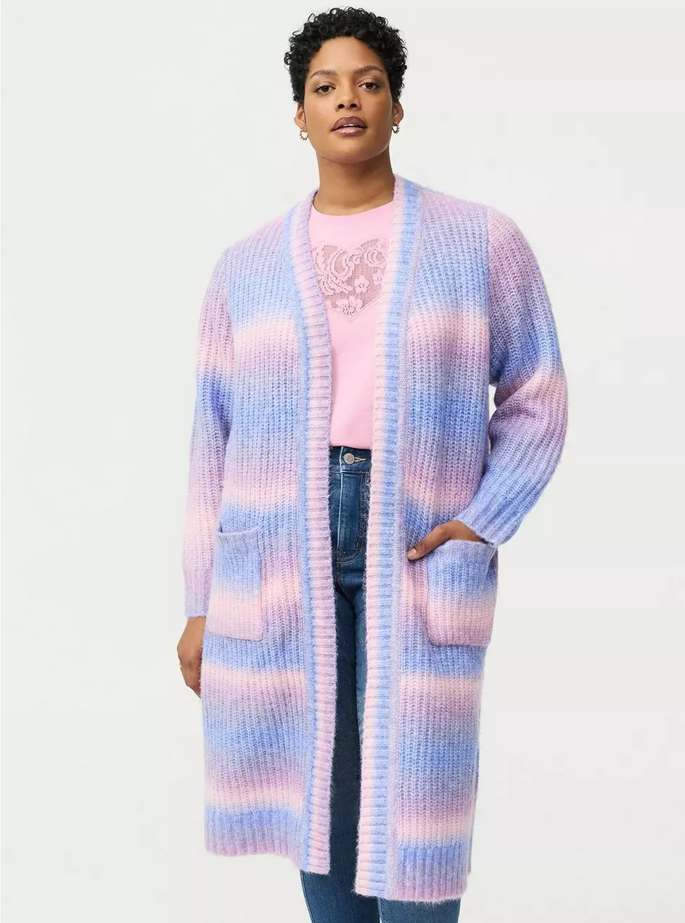 Ombre Duster Sweater | Torrid (US & Canada)