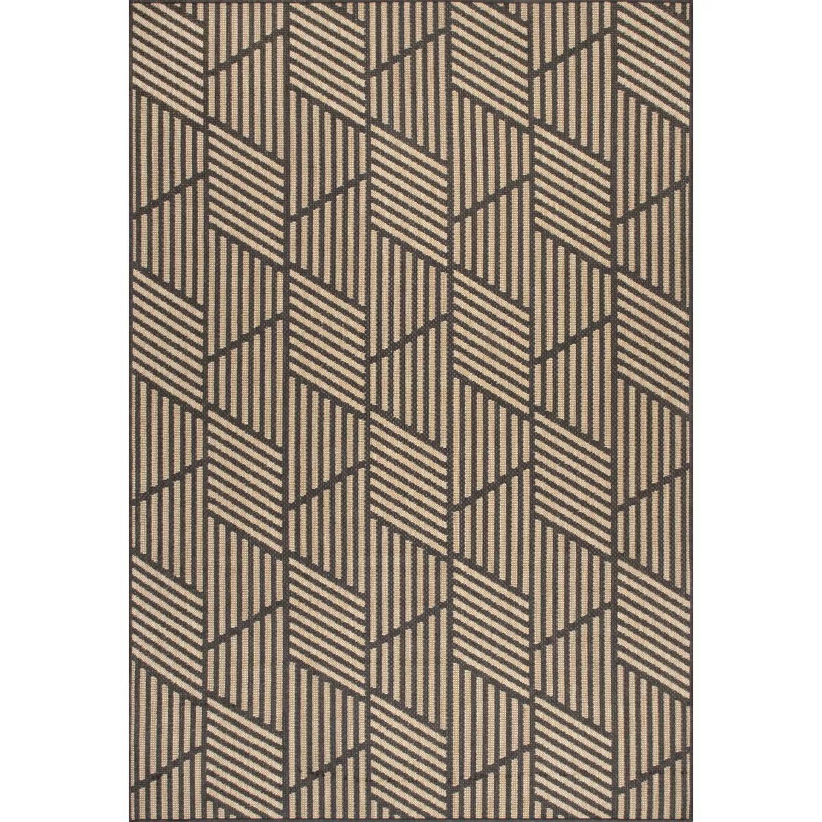 Nuloom Leona Geometric 4x6 Indoor/Outdoor Area Rug for Living Room Patio Deck Front Porch Kitchen... | Target