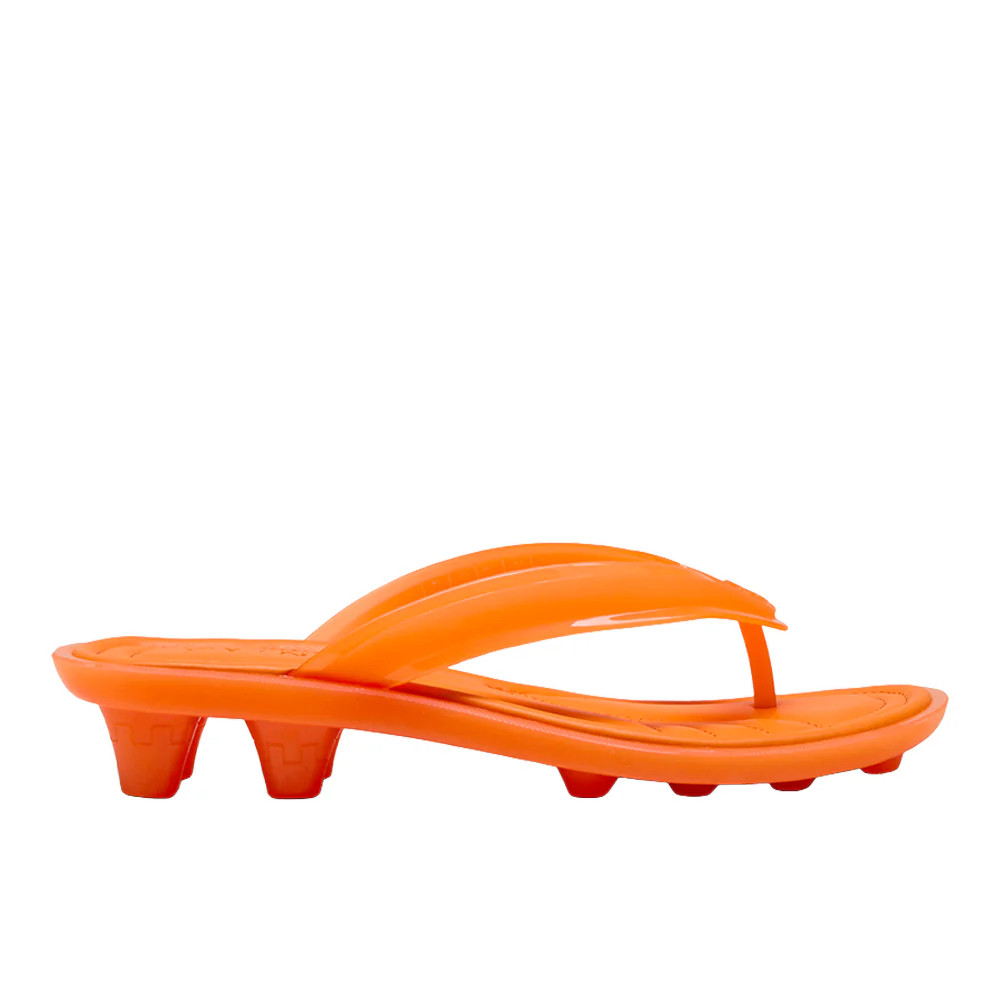 Shop Orange Womens FENTY X PUMA Cat Cleat Jelly Sandals | Shoebacca