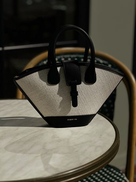 Mini Lumière Rafia & Black @paris64world | Summer Bag | Top Handle Bag | Leather Trim | Spring and Summer Accessories | Handbags Under $500

#LTKStyleTip #LTKItBag #LTKSeasonal