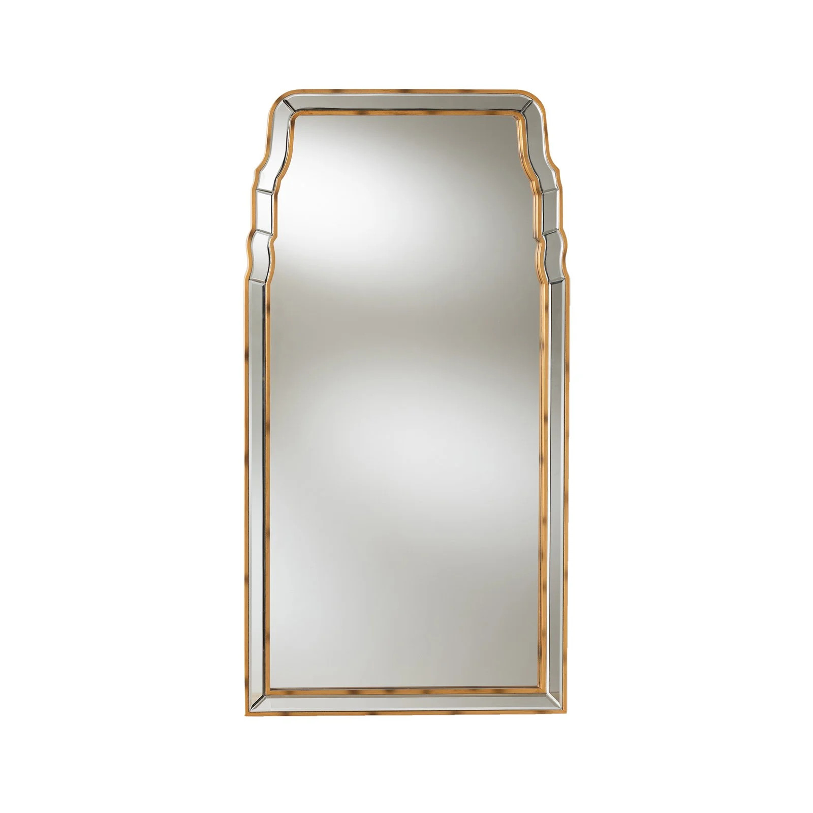 Baxton Studio Alice Wall Mirror - 26W x 50H in. | Walmart (US)