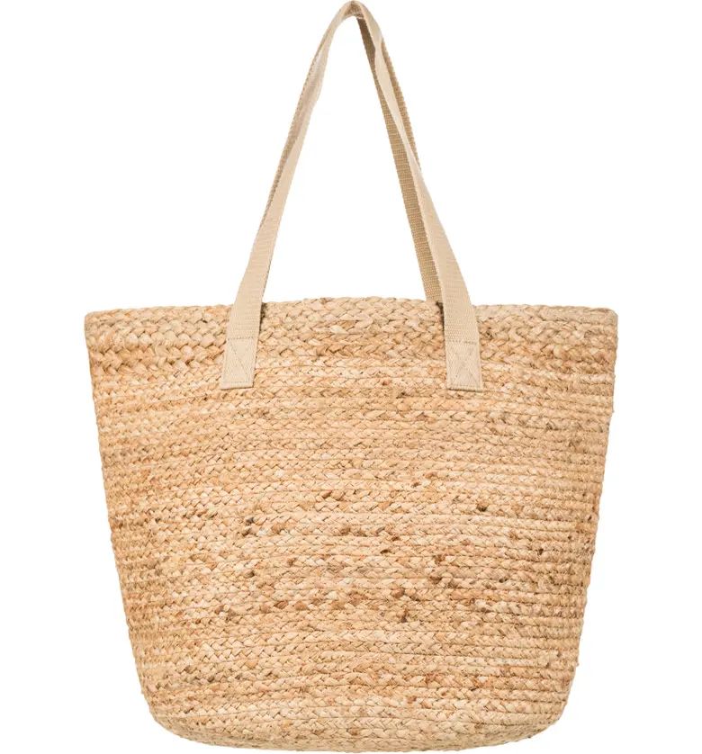 Roxy Ritual Kiss Straw Tote | Nordstrom | Nordstrom