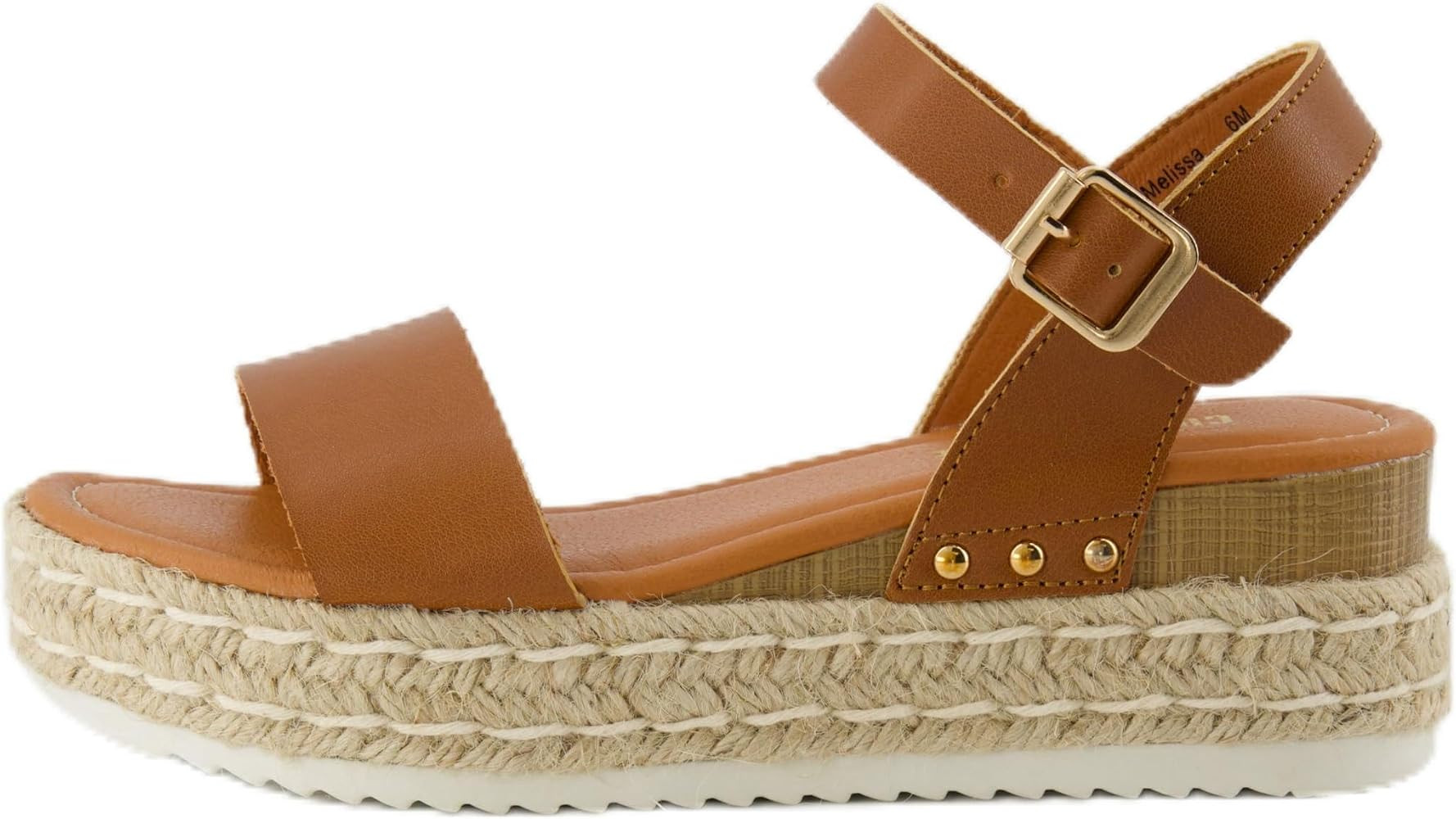 CUSHIONAIRE Women's Melissa Espadrille Platform Wedge Sandal | Amazon (US)