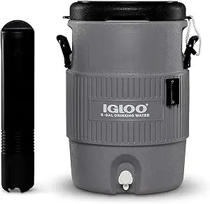 Igloo Portable Sports Cooler Water Beverage Dispenser with Flat Seat Lid | Amazon (US)