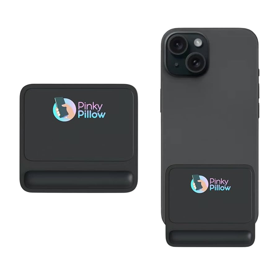 Smartphone Pinky Treatment Memory Foam Mini Pillow Pinky Finger Comfort Solution with Luxurious L... | Amazon (US)