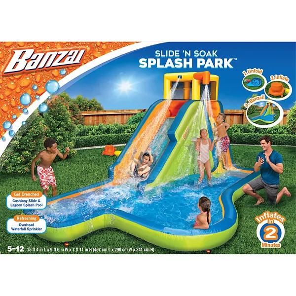 Banzai Slide 'N Soak Splash Park | Kohl's