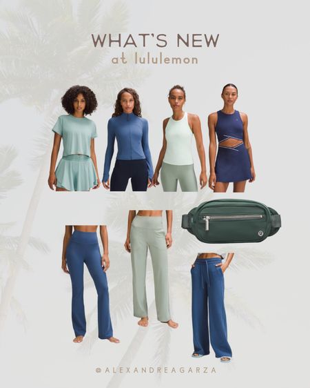 Lululemon new arrivals! Love all these blues and greens 

#LTKSeasonal