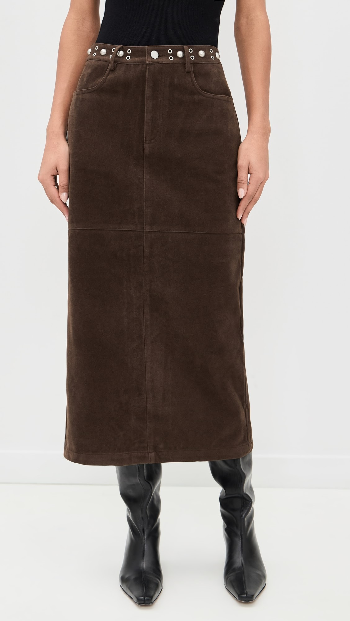 Suede Skirt | Shopbop