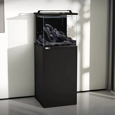 55-64 Gallon Glass + Aluminum Modern Eco Aquarium Tank | Wayfair North America