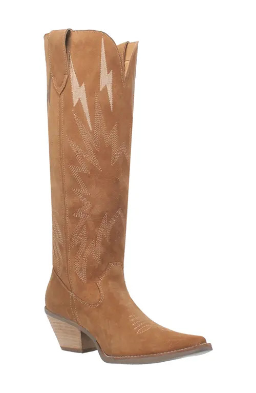 Dingo Thunder Road Cowboy Boot in Camel at Nordstrom, Size 11 | Nordstrom