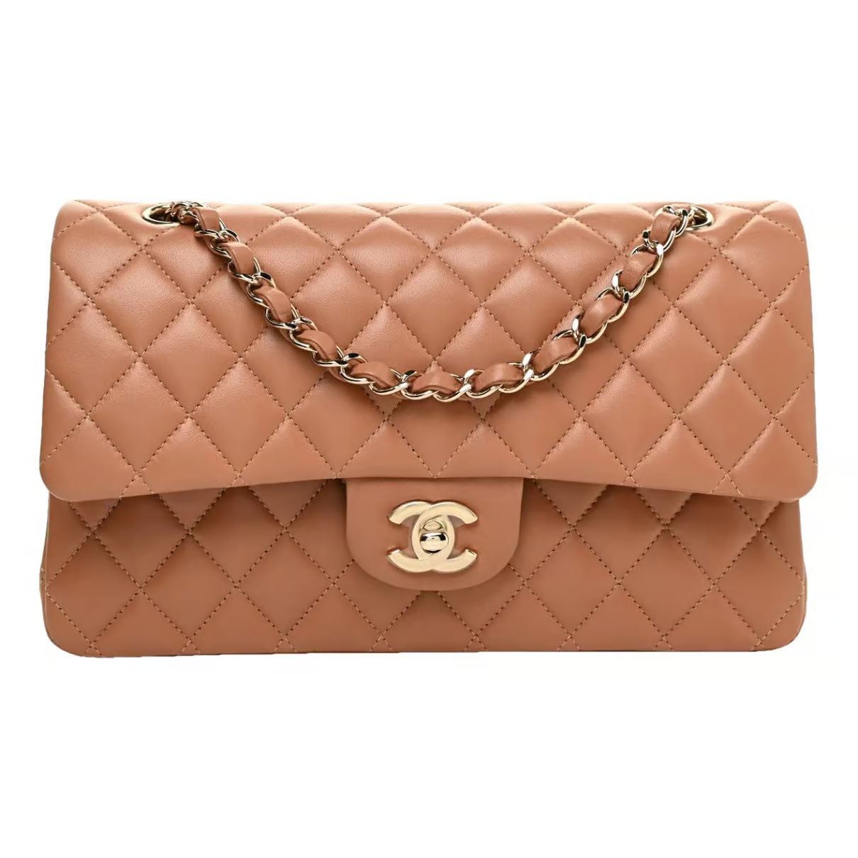 Chanel Handtaschen aus Leder - Kamel - 37211400 | Vestiaire Collective (Global)