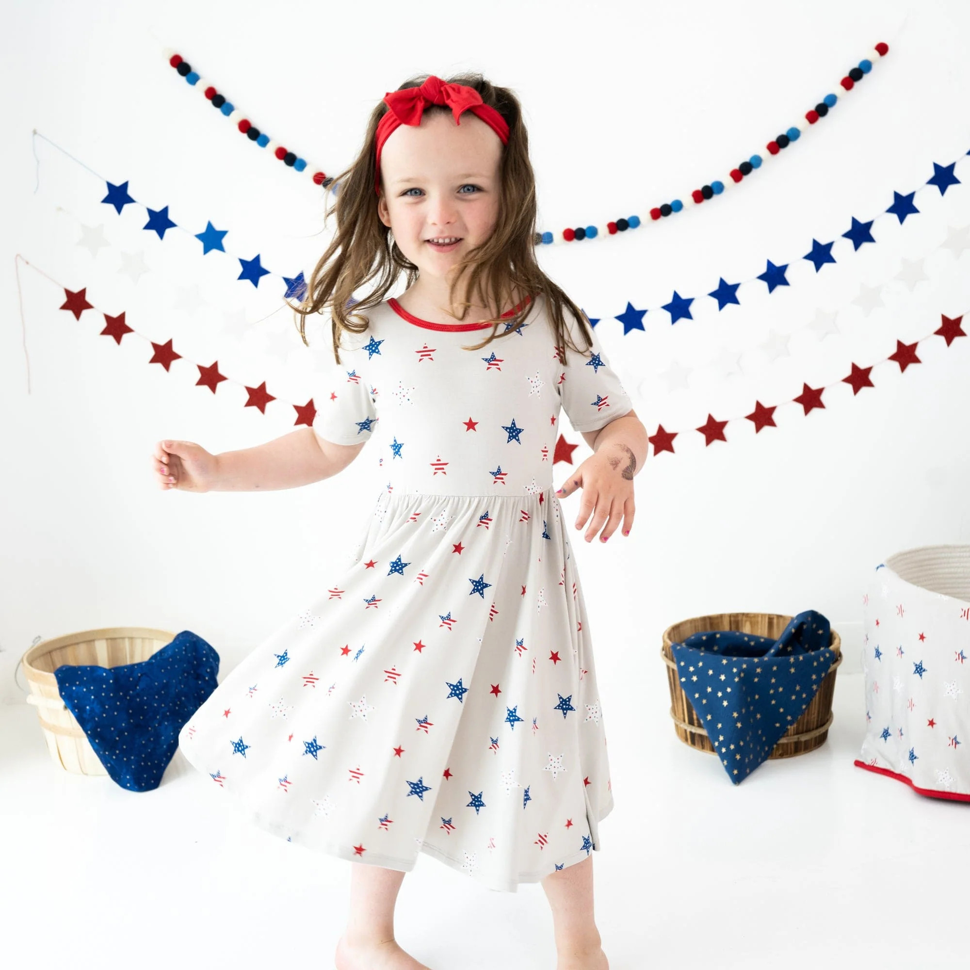 Twirl Dress in Liberty | Kyte BABY