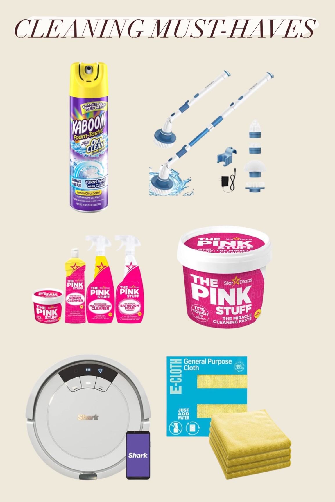 Cleaning must haves for your home! 

#LTKfamily #LTKunder50 #LTKhome