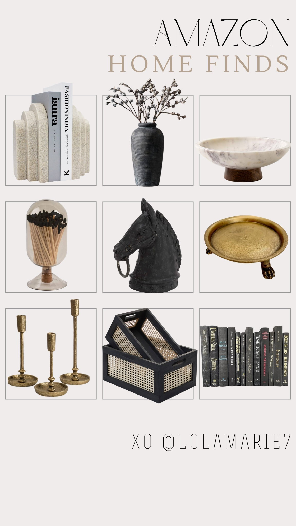 Amazon Home Finds

#ltkhome #homedecor #bookshelfstyling #elevatedhome

#LTKFindsUnder50 #LTKHome