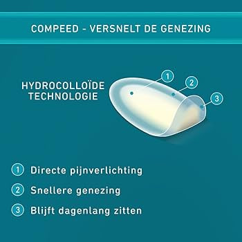 Compeed Medium Size Blister Plasters, 12 Hydrocolloid Plasters, Foot Treatment, Heal Fast, 100% P... | Amazon (US)