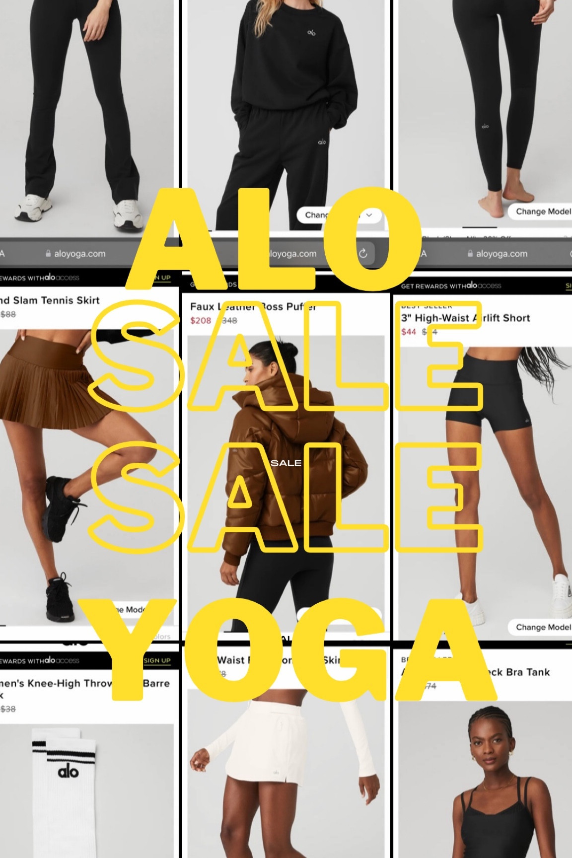BLACK FRIDAY SALE : ALO YOGA!! Biggest sale of the year!

#LTKsalealert #LTKfitness #LTKCyberWeek