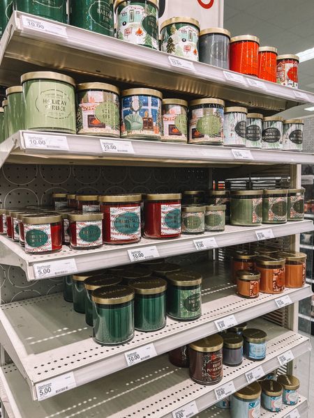 ugh my faves✨🎄🎅🏼Target had their holiday scents out! These candles burn so good & they’re $5-$30 depending on the size! Great gifts / holiday finds! 

#LTKHoliday #LTKSeasonal #LTKunder50