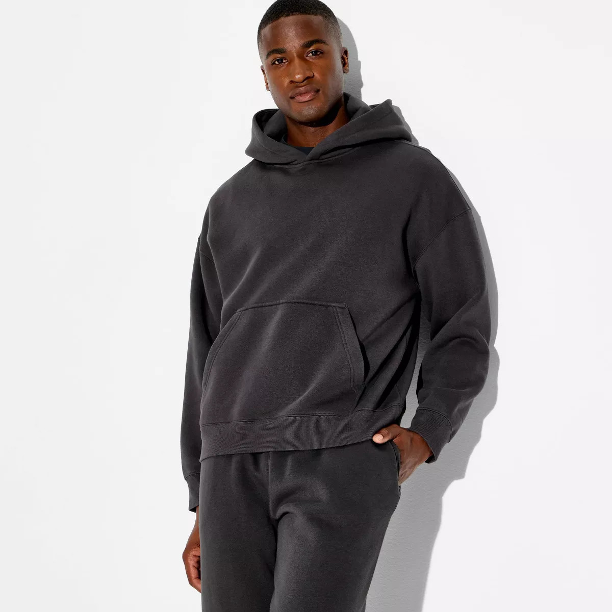 Men's Pullover Hooded Sweatshirt - Original Use™ Black S | Target
