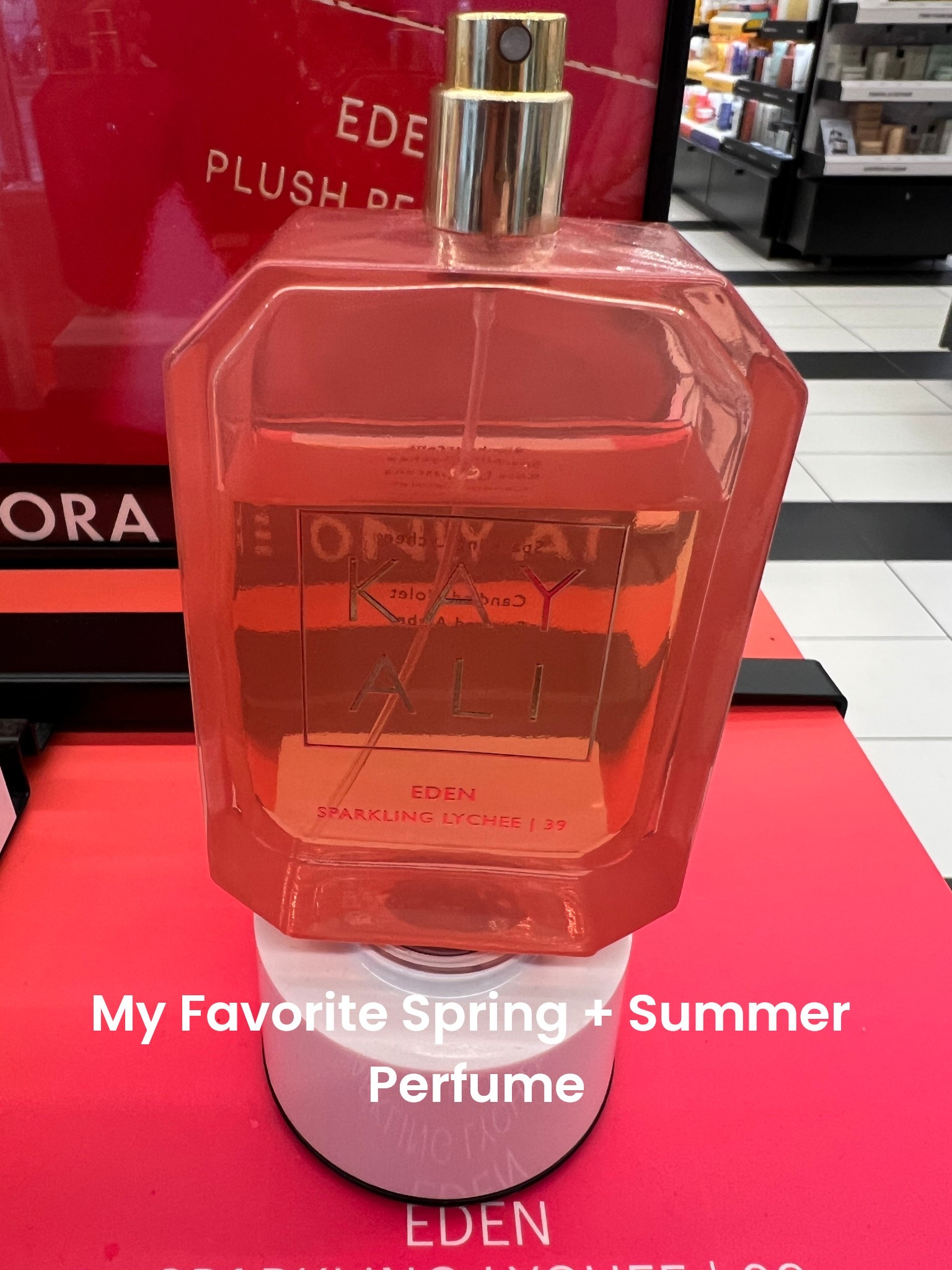 My favorite spring and summer perfume. It smells incredible! #fruityperfume #perfume #beauty #sephora #fragrance #kayali 

#LTKSeasonal #LTKBeauty