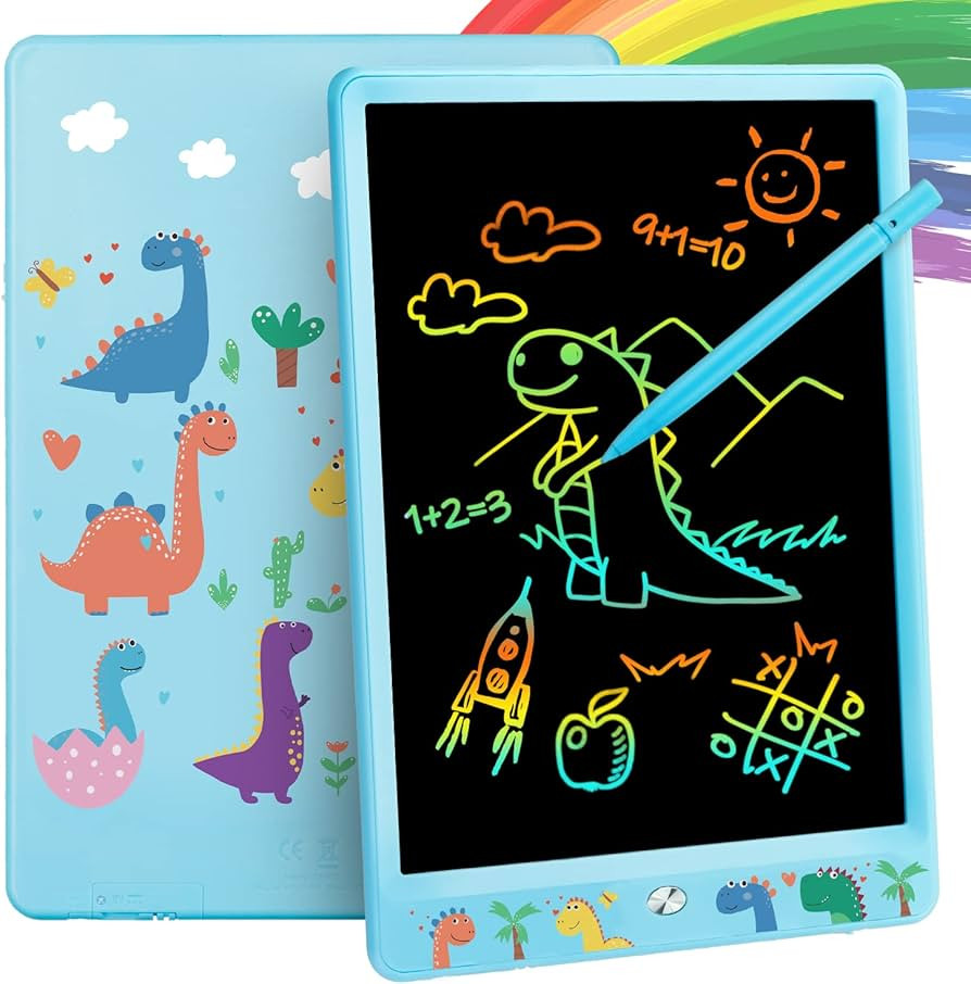 LCD Writing Tablet for Kids, 8.5 Inch Drawing Tablet Doodle Board, Toddlers Colorful Electronic D... | Amazon (US)