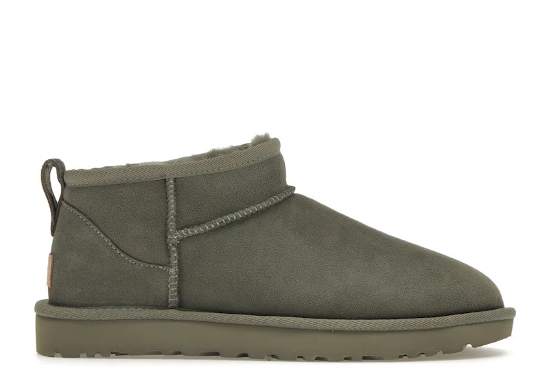 UGG Classic Ultra Mini Boot Moss Green (Women's) | StockX