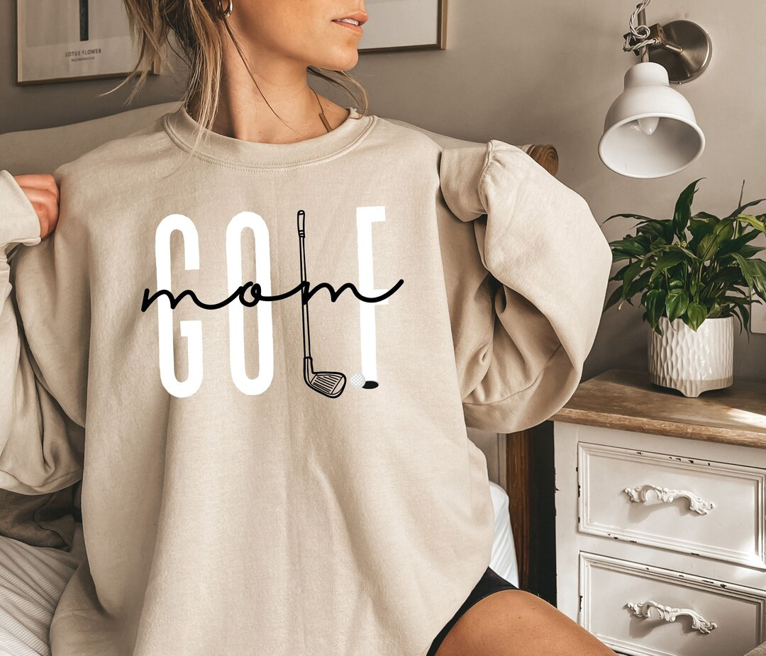 Golf Mom Crewneck Sweatshirt for Mom Golf Shirt Mom T Shirt for Women Golf Mom Tshirt Mothers Day... | Etsy (US)