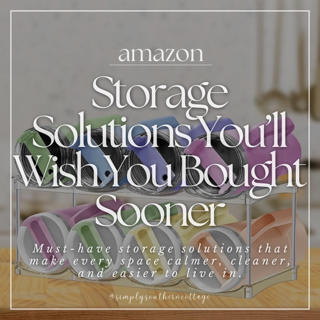Amazon Storage solutions you’ll wish you bought sooner. Must-have storage solutions that make every space calmer, cleaner, and easier to live in. 


Amazon, Amazon home finds, home, home finds, home essentials, storage, storage finds, storage essentials, kitchen storage, closet storage, organization, sink storage 




#LTKFindsUnder50 #LTKHome