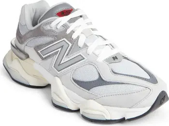 New Balance Gender Inclusive 9060 Sneaker in Black/Phantom at Nordstrom, Size 14.5 Women's | Nordstrom