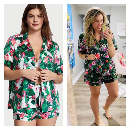 My ALL TIME favorite pajamas are 30% off! I want another pair so badly!! I am wearing an older floral print in this photo but the newer version is here and I love that too!! Several print options if floral isn’t your jam. Great Mothers Day gift!! 💓🛏️

#LTKunder50 #LTKcurves #LTKsalealert