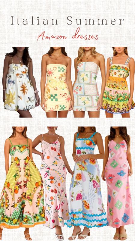 Gorgeous dresses from Amazon 
Perfect for the Euro summer 

#summerdress #summeroutfit #dress #eurosummer

#LTKTravel #LTKU #LTKSeasonal