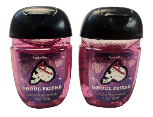Bath and Body Care - Travel Size Sanitizer - 2 piece Bundle Set Hand Gel - 1 Fl Oz each LIMITED EDITION Scent (GHOUL FRIEND) | Amazon (US)