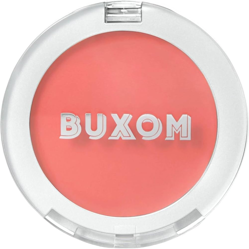 BUXOM Plump Shot Peptide Plumping Blush, Lightweight Matte Cream-to-Powder, Medium Buildable Colo... | Amazon (US)