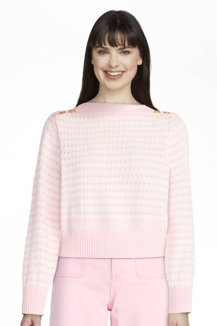 Free Assembly Women's Button Shoulder Sweater with Long Sleeves, Sizes XS-XXL | Walmart (US)