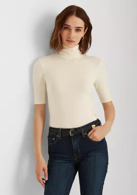 Lauren Ralph Lauren Women's Knit Turtleneck Sweater, Large | Belk
