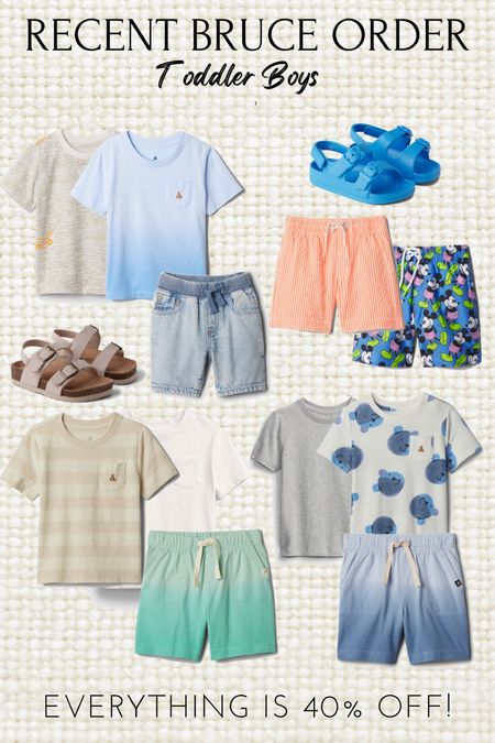 I just placed this order for Bruce’s Spring wardrobe! We love GAP for baby & toddler basics + everything I got is on MAJOT R sale right now!

Toddler boy style, baby boy fashion, toddler outfits, toddler spring outfit, baby summer style, toddler basics, baby boy ootd, sandals, t shirt, baby swimsuit

#LTKSpringSale #LTKkids #LTKbaby