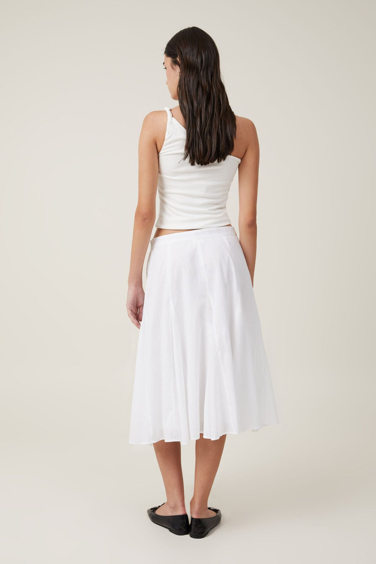 Margot Godet Midi Skirt | Cotton On (US)