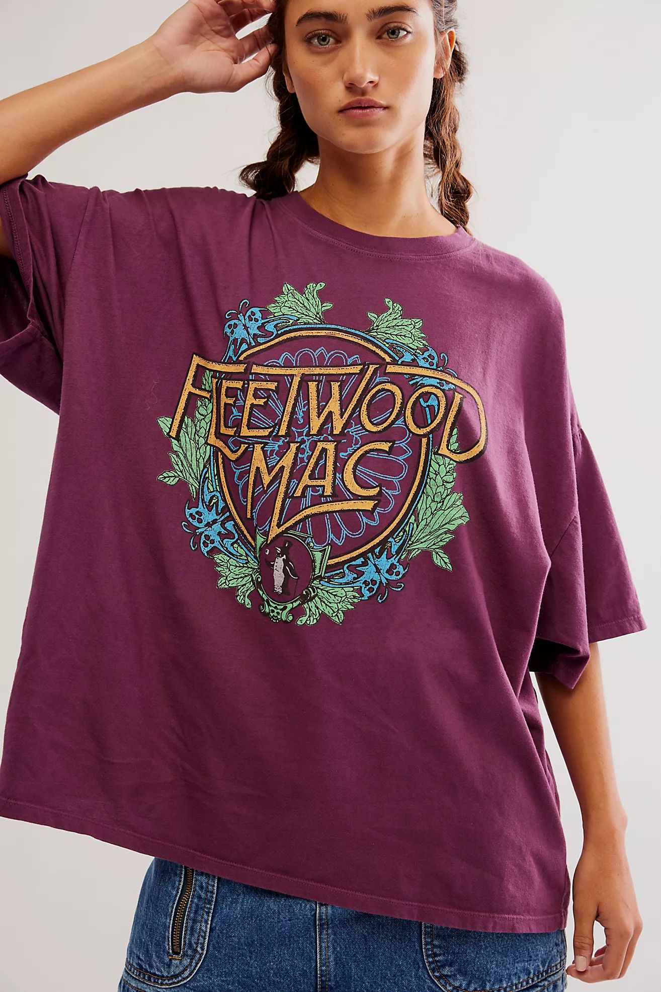 Daydreamer Fleetwood Mac Flower Tee | Free People (UK)