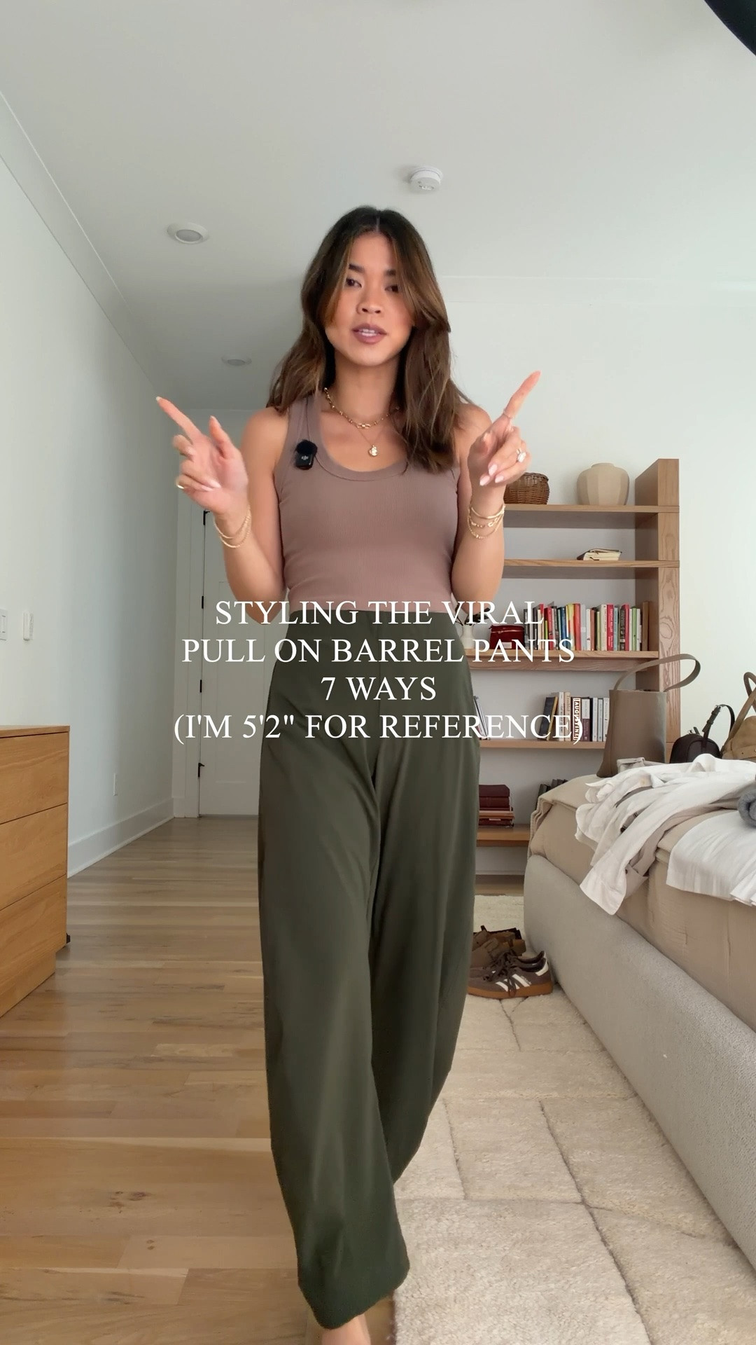 I cannot get enough of these @Ruti pants! I love how the regular length fits me (I’m 5’2)!

Sizing info:
-Ruti The On The Loose Work Pants (Size 0 regular in Verdant) 
-Abercrombie Bra Free Tank (Size XS)
-Vuori Trestles Twill Button Up (Size XS in White) 
-Aritzia Barnett Lightweight Chore Jacket (Size XS)
-Oak&Fort Cotton Relaxed Fit T-Shirt (Size Small in White)
-Aritzia Essential Cashmere Relic Sweater (Size Small in Heather Nomad Taupe)
-Reformation Emma Knit Top (XS in Fior Di Latte) 


green pants, petite pants, green petite pants, fall pants, summer pants, barrel pants, summer outfit, fall outfit, vacation outfit, travel outfit, best petite pants, petite barrel pants, comfy pants, viral barrel pants, fall style, petite fall style 

 #LTKgrwm #LTKootd #LTKSeasonal