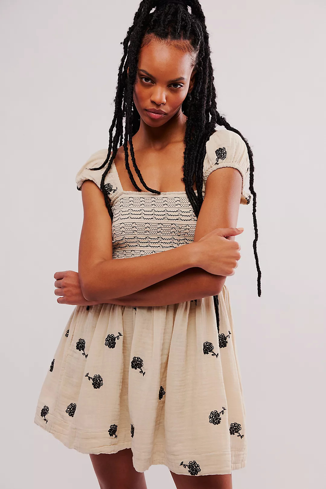 Tory Embroidered Mini Dress | Free People (Global - UK&FR Excluded)