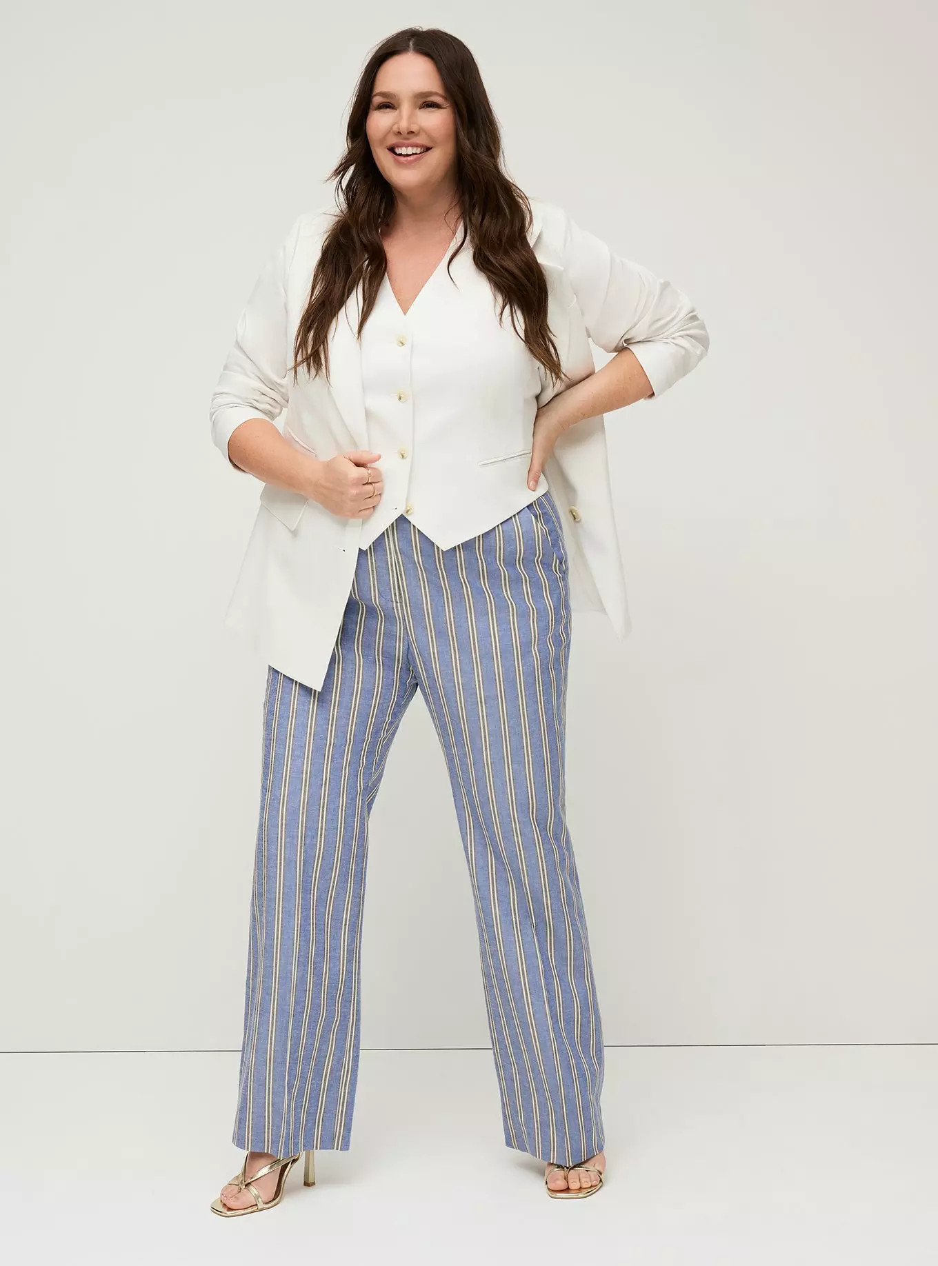 Studio Classic Linen Pant | Torrid (US & Canada)