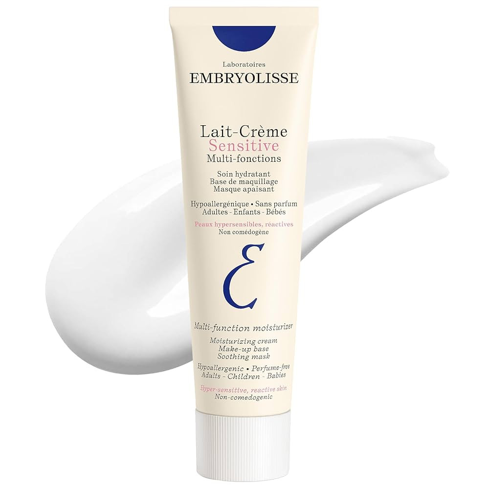 Embryolisse Lait Crème Sensitive Moisturizer. Hypoallergenic Face & Body Cream for All Skin Type... | Amazon (US)